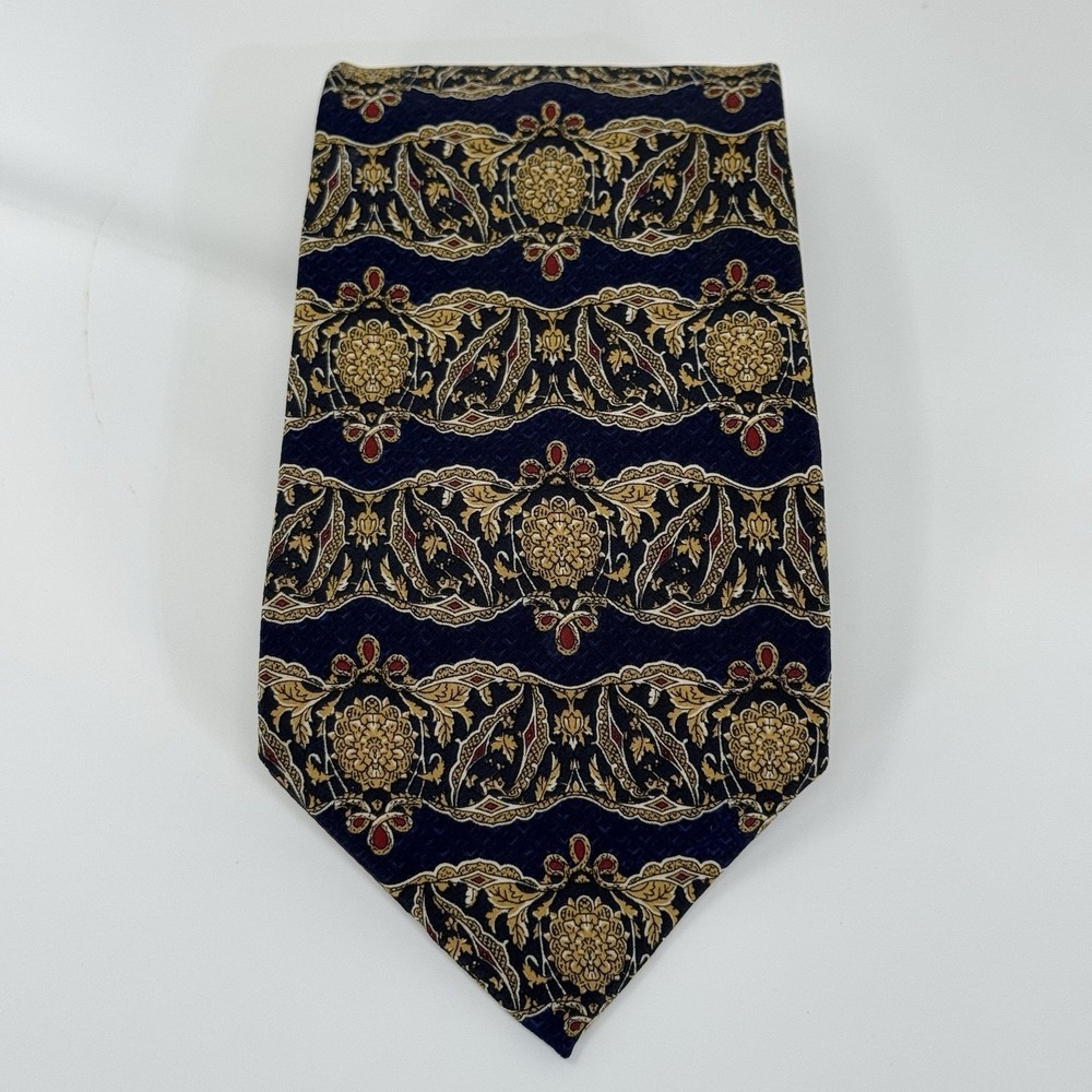 Vintage Christian‎ Dior Cravate Necktie 100% Silk Floral Motif 58" Canada